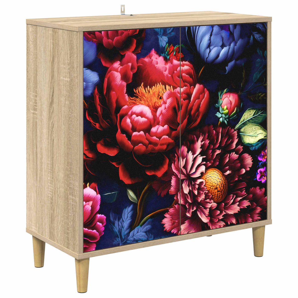 Kreveta KIEL Sonoma 69 x 33 x 75 cm Konstruirano drvo
