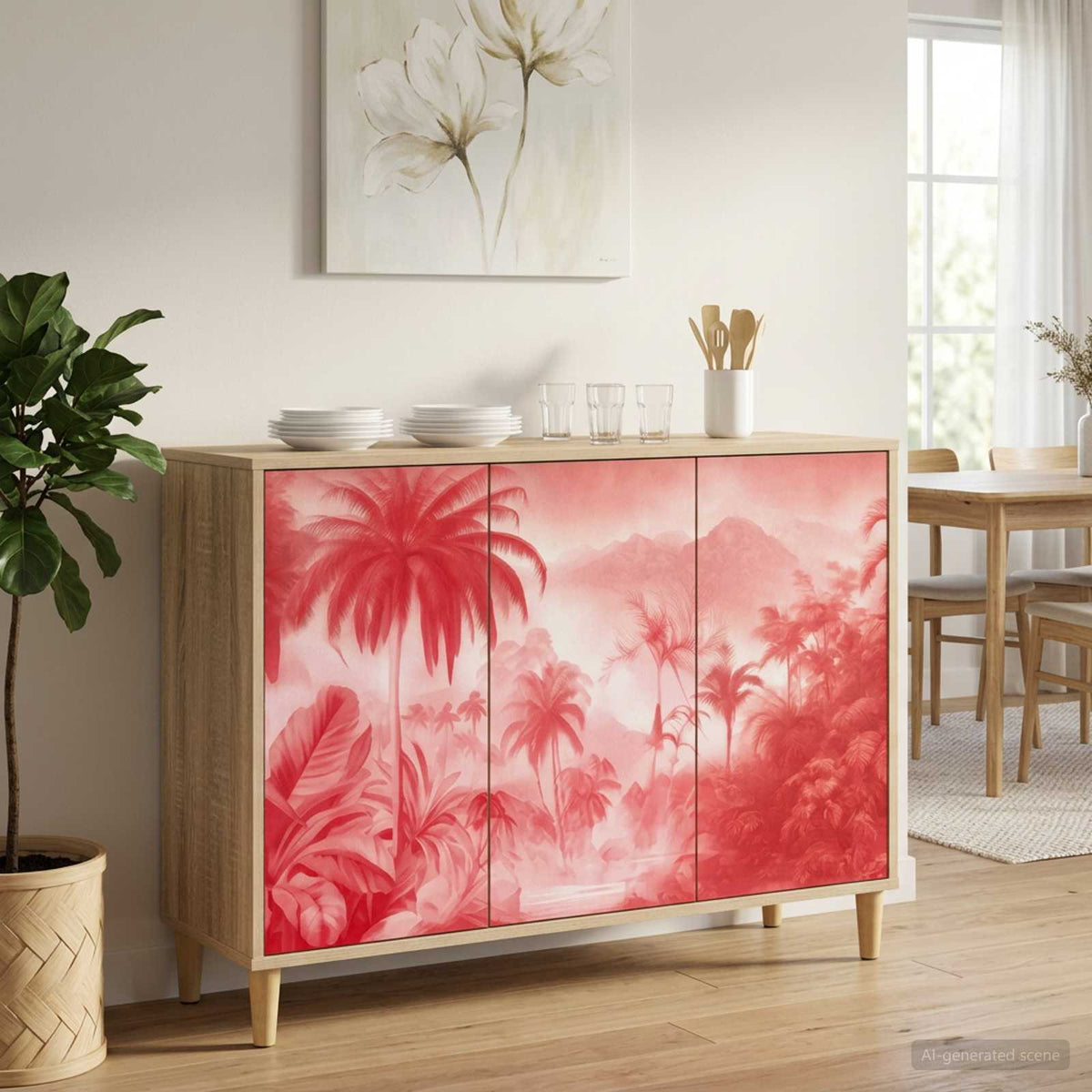 Kreveta AACHEN Sonoma Konstruirano drvo 102 x 33 x 75 cm