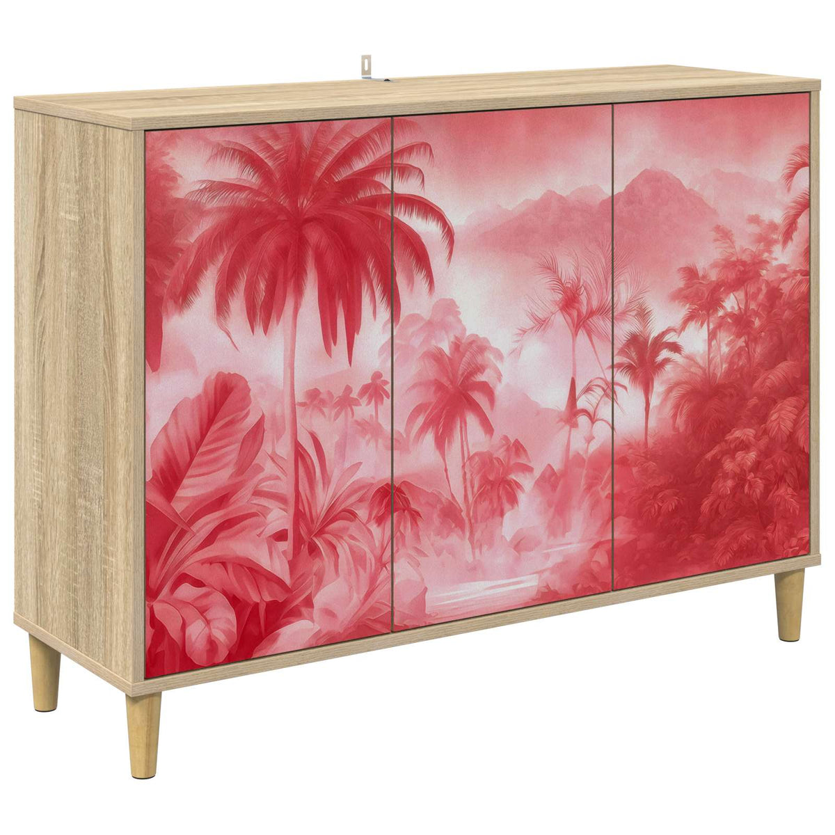 Kreveta AACHEN Sonoma Konstruirano drvo 102 x 33 x 75 cm