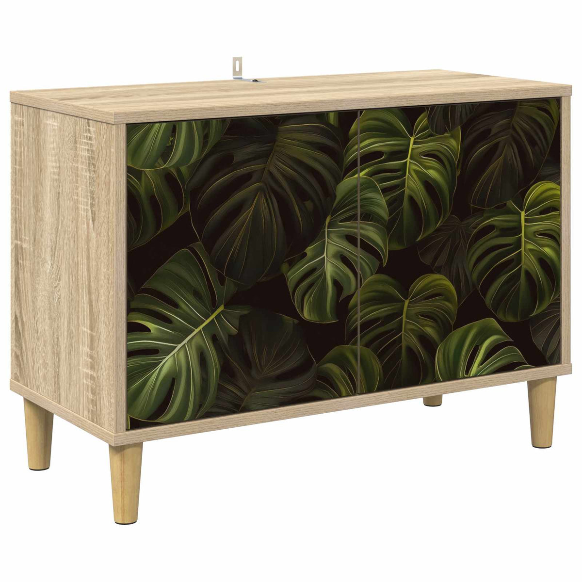 TV ormar ELBURG 69 x 33 x 50 cm Sonoma Konstruirano drvo