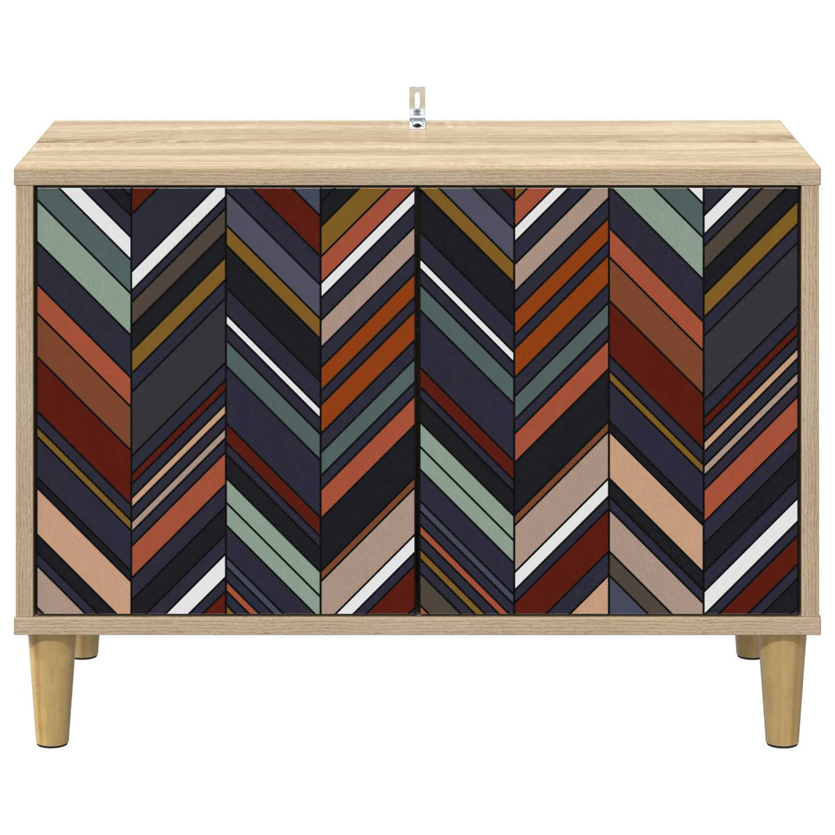 TV ormar OMMEN 69 x 33 x 50 cm Sonoma Konstruirano drvo