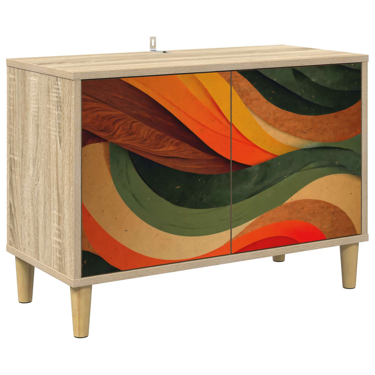 TV ormar BONN 69 x 33 x 50 cm Sonoma Konstruirano drvo
