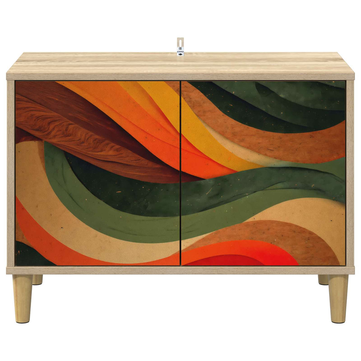 TV ormar BONN 69 x 33 x 50 cm Sonoma Konstruirano drvo