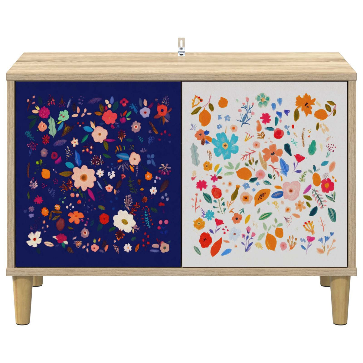 TV ormar MAINZ 69 x 33 x 50 cm Sonoma Konstruirano drvo
