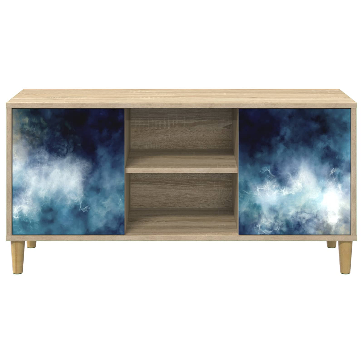 TV ormar RAALTE 102 x 33 x 50 cm Sonoma Konstruirano drvo