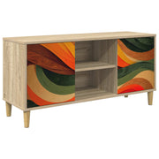 TV ormar BONN 102 x 33 x 50 cm Sonoma Konstruirano drvo