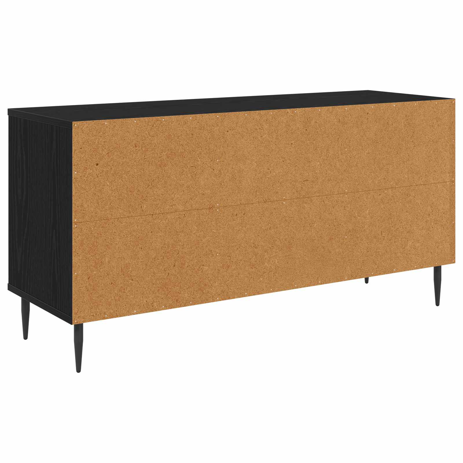 TV ormar WIJHE 102 x 33 x 51 cm Crni hrast Konstruirano drvo