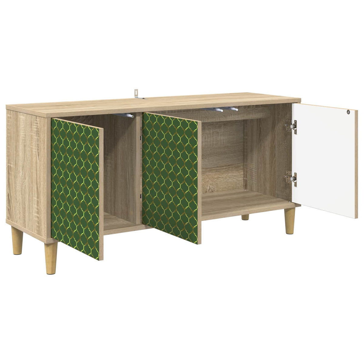 TV ormar GELEEN 102 x 33 x 50 cm Sonoma Konstruirano drvo