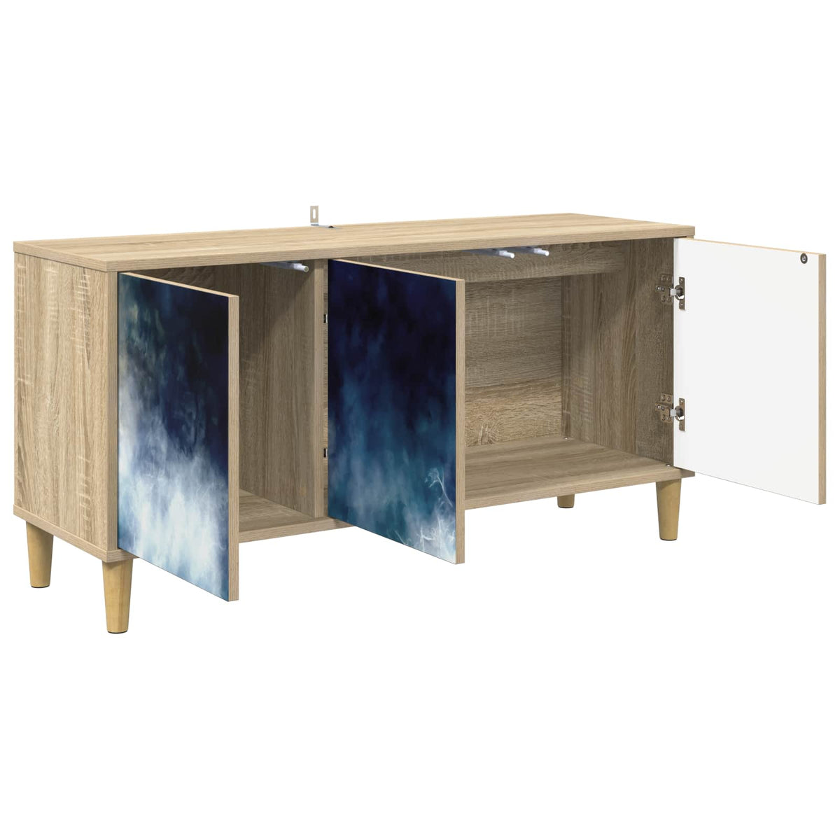 TV ormar RAALTE 102 x 33 x 50 cm Sonoma Konstruirano drvo