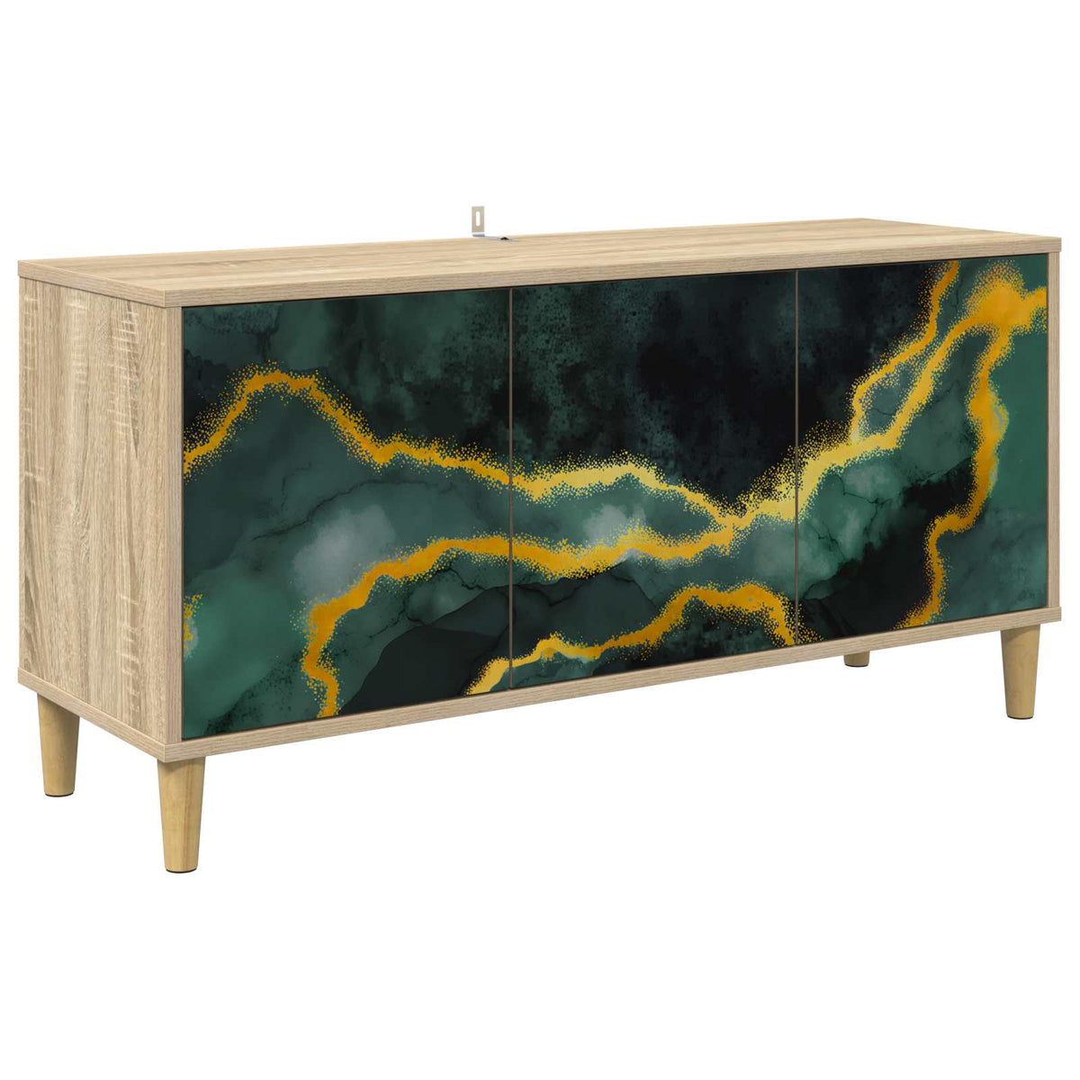TV ormar WIJHE 102 x 33 x 50 cm Sonoma Konstruirano drvo