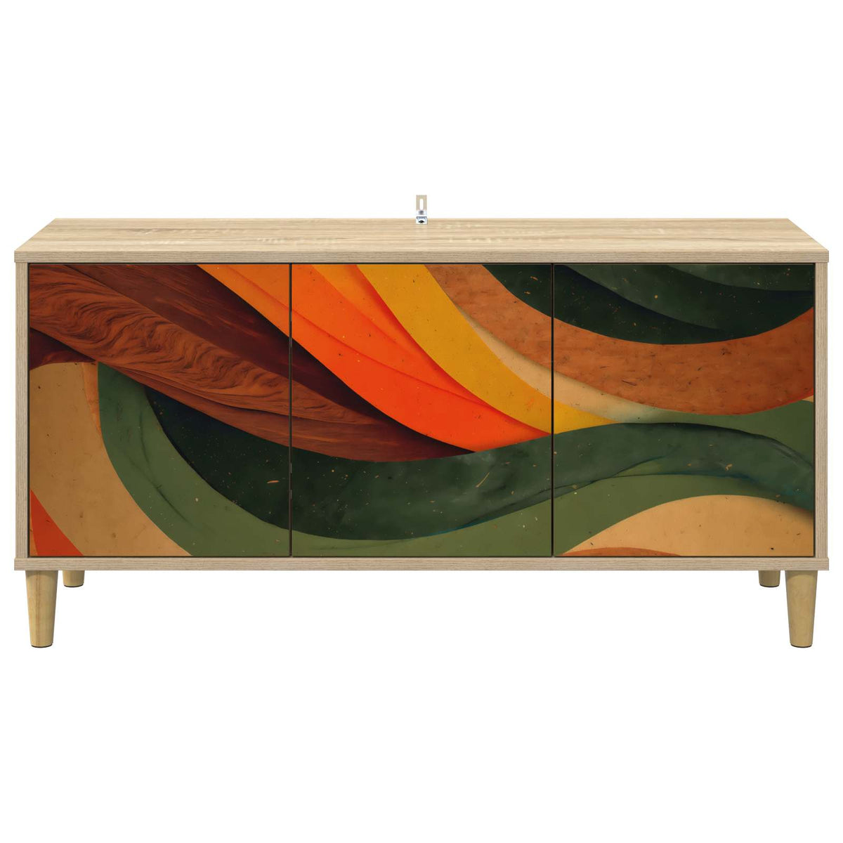 TV ormar BONN 102 x 33 x 50 cm Sonoma Konstruirano drvo