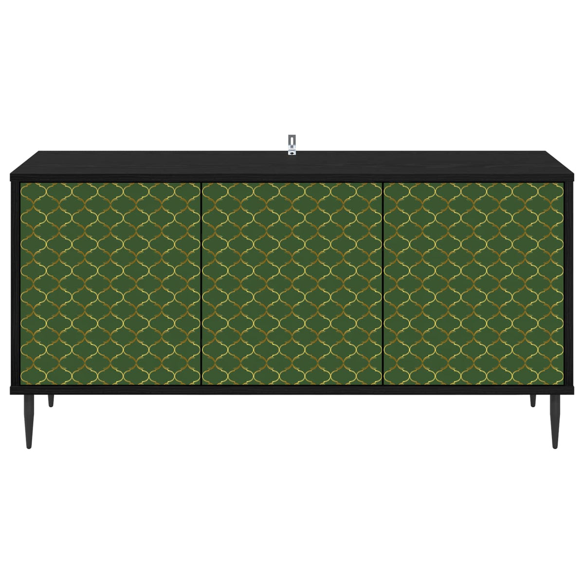 TV ormar GELEEN 102 x 33 x 51 cm Crni hrast Konstruirano drvo