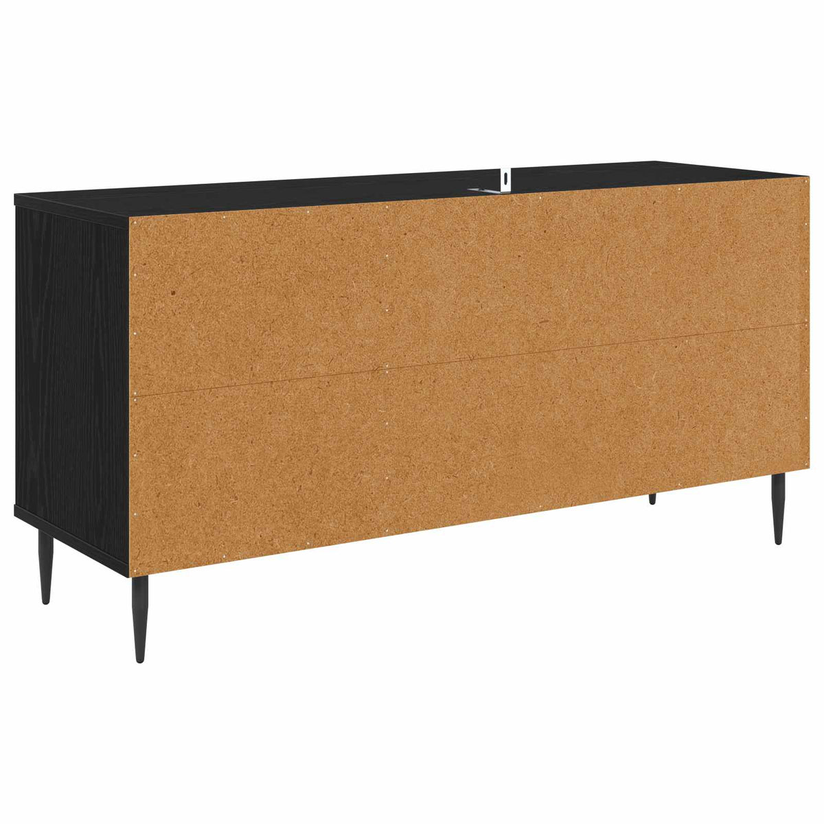 TV ormar OMMEN 102 x 33 x 51 cm Crni hrast Konstruirano drvo