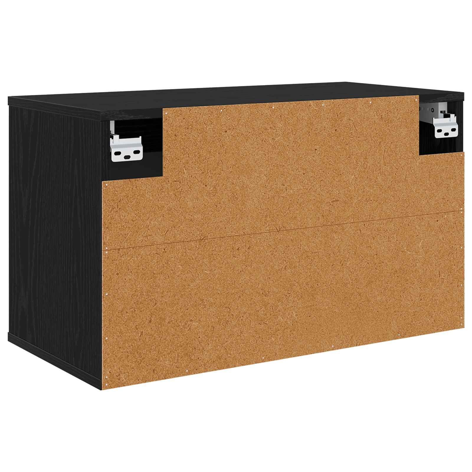 TV ormar za montažu na zid WIJHE 69 x 33 x 40 cm Crni hrast