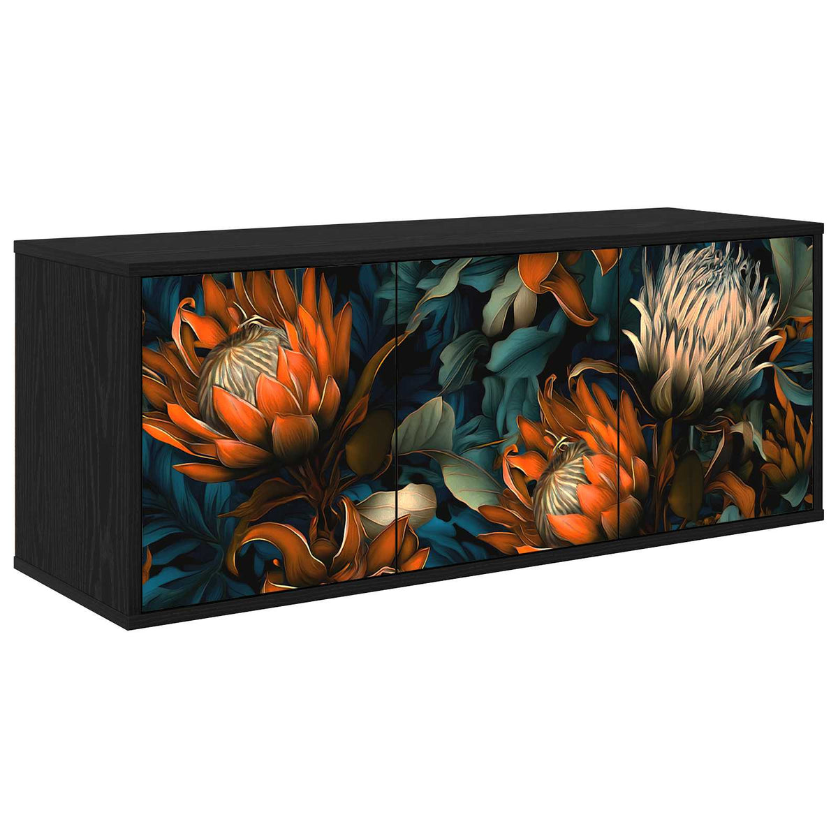 TV ormar za montažu na zid ZAANDAM 102 x 33 x 40 cm
