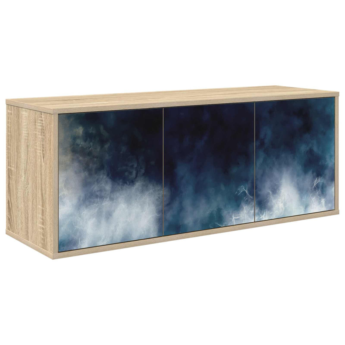 TV ormar za montažu na zid RAALTE 102 x 33 x 40 cm Hrast sonoma