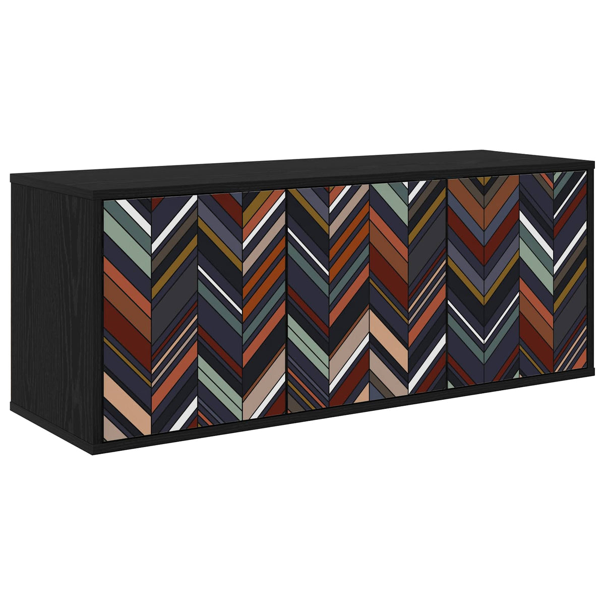 TV ormar za montažu na zid ZAANDAM 102 x 33 x 40 cm