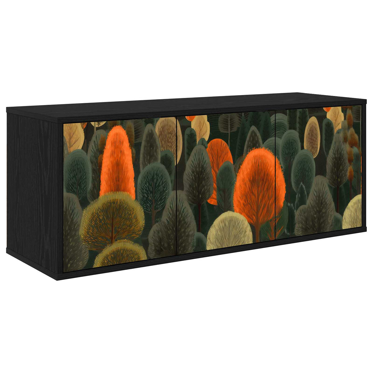 TV ormar za montažu na zid ZAANDAM 102 x 33 x 40 cm