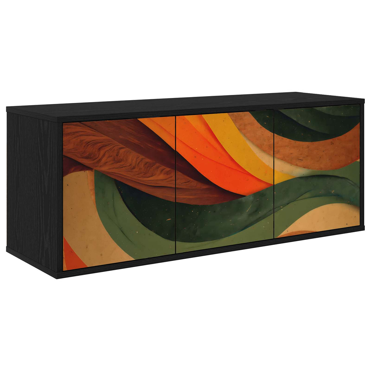 TV ormar za montažu na zid ZAANDAM 102 x 33 x 40 cm