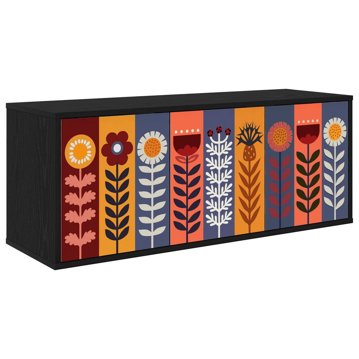 TV ormar za montažu na zid ZAANDAM 102 x 33 x 40 cm