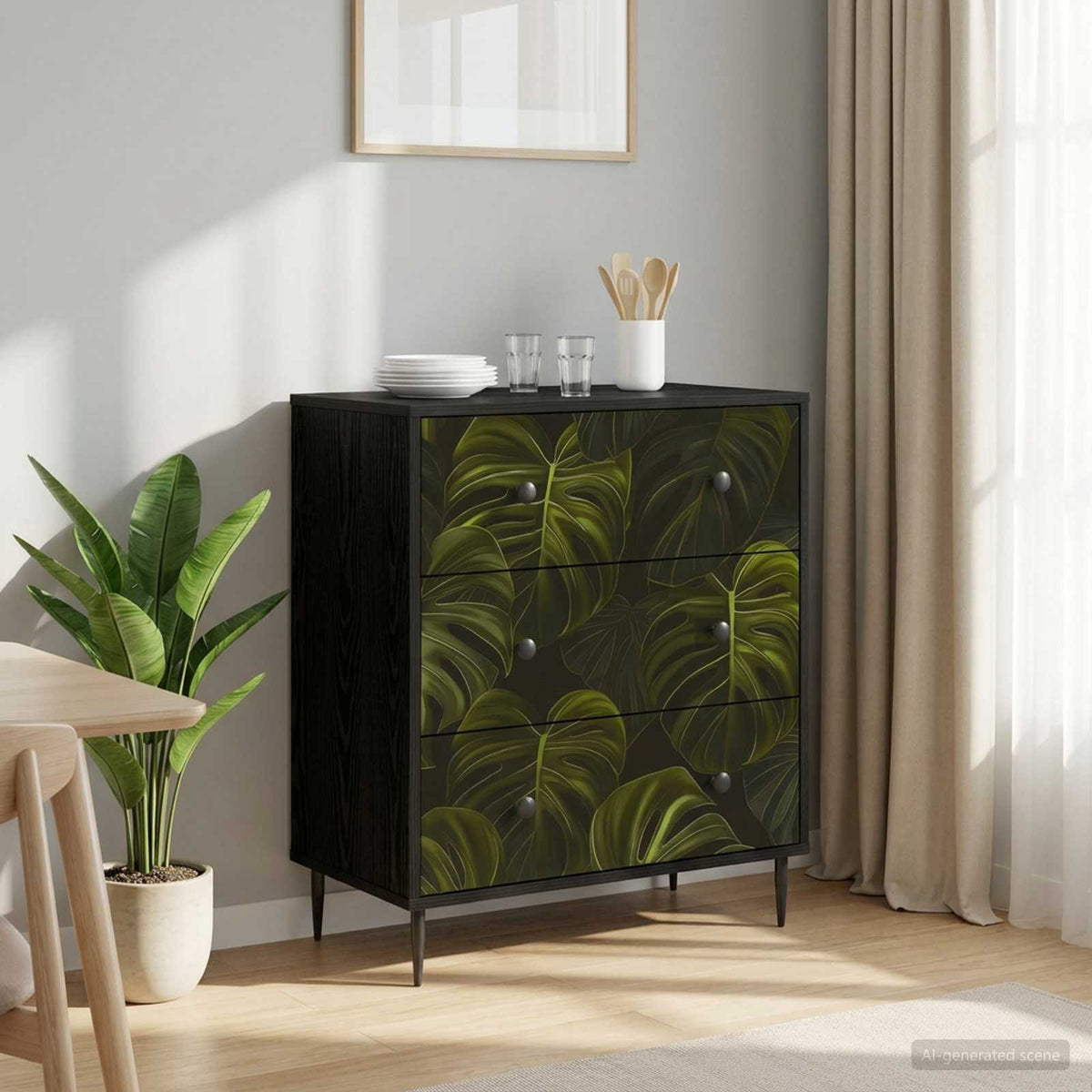 Komoda RHENEN 66 x 36,5 x 76 cm