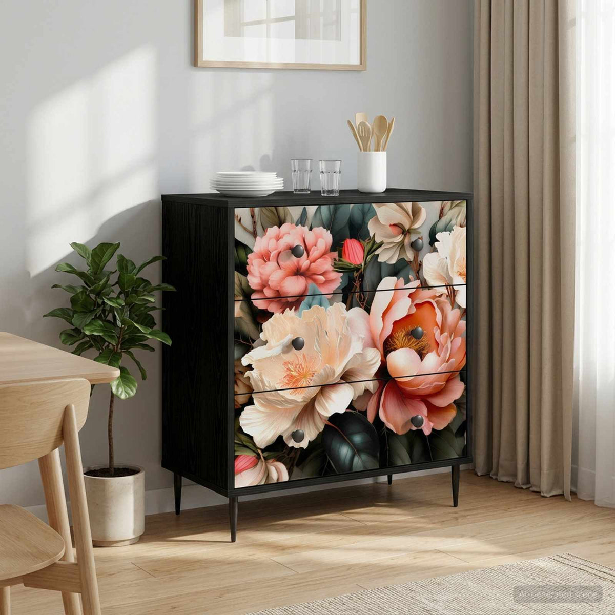 Komoda RHENEN 66 x 36,5 x 76 cm