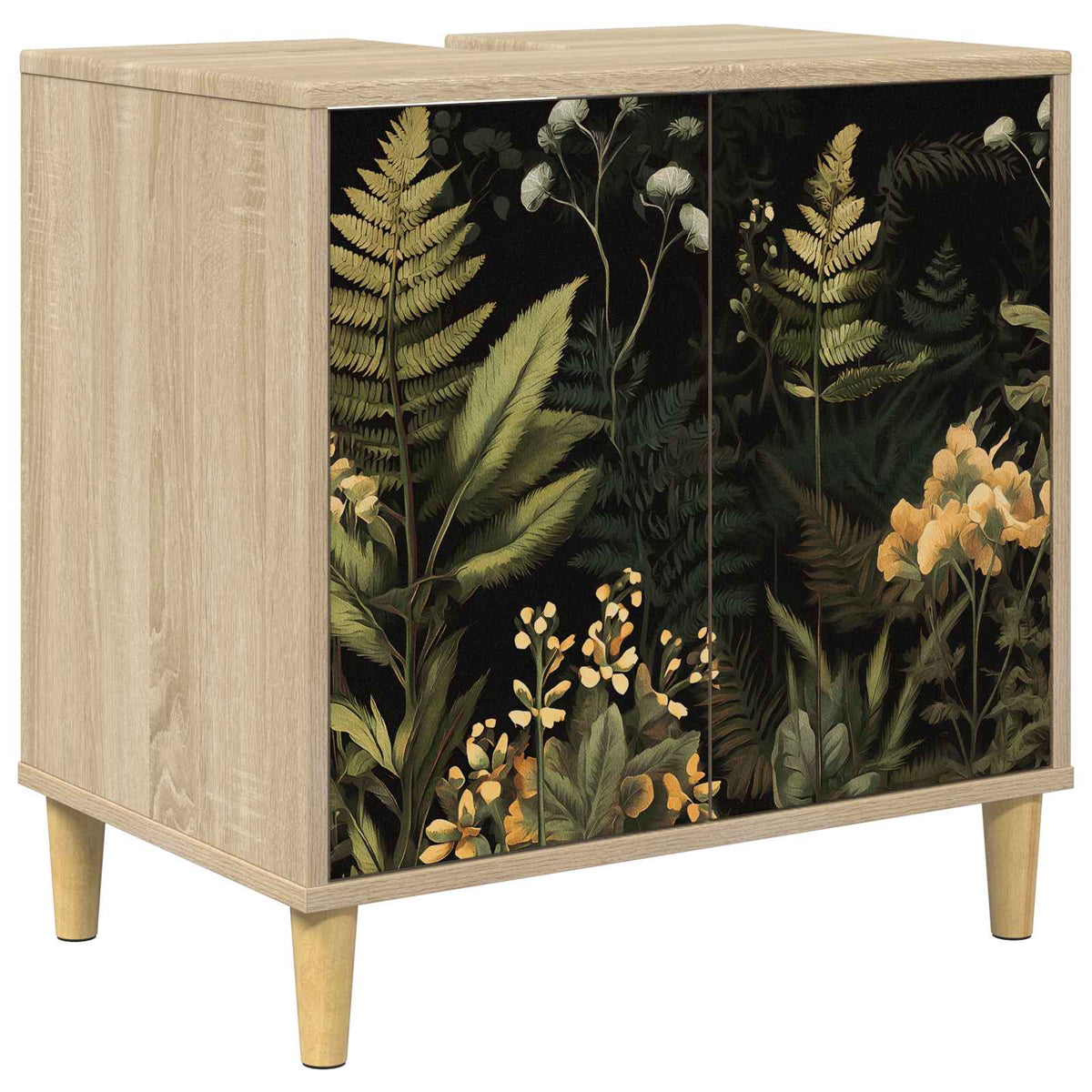 Kupaonski ormar RHENEN Sonoma 60 x 40 x 60 cm Konstruirano drvo