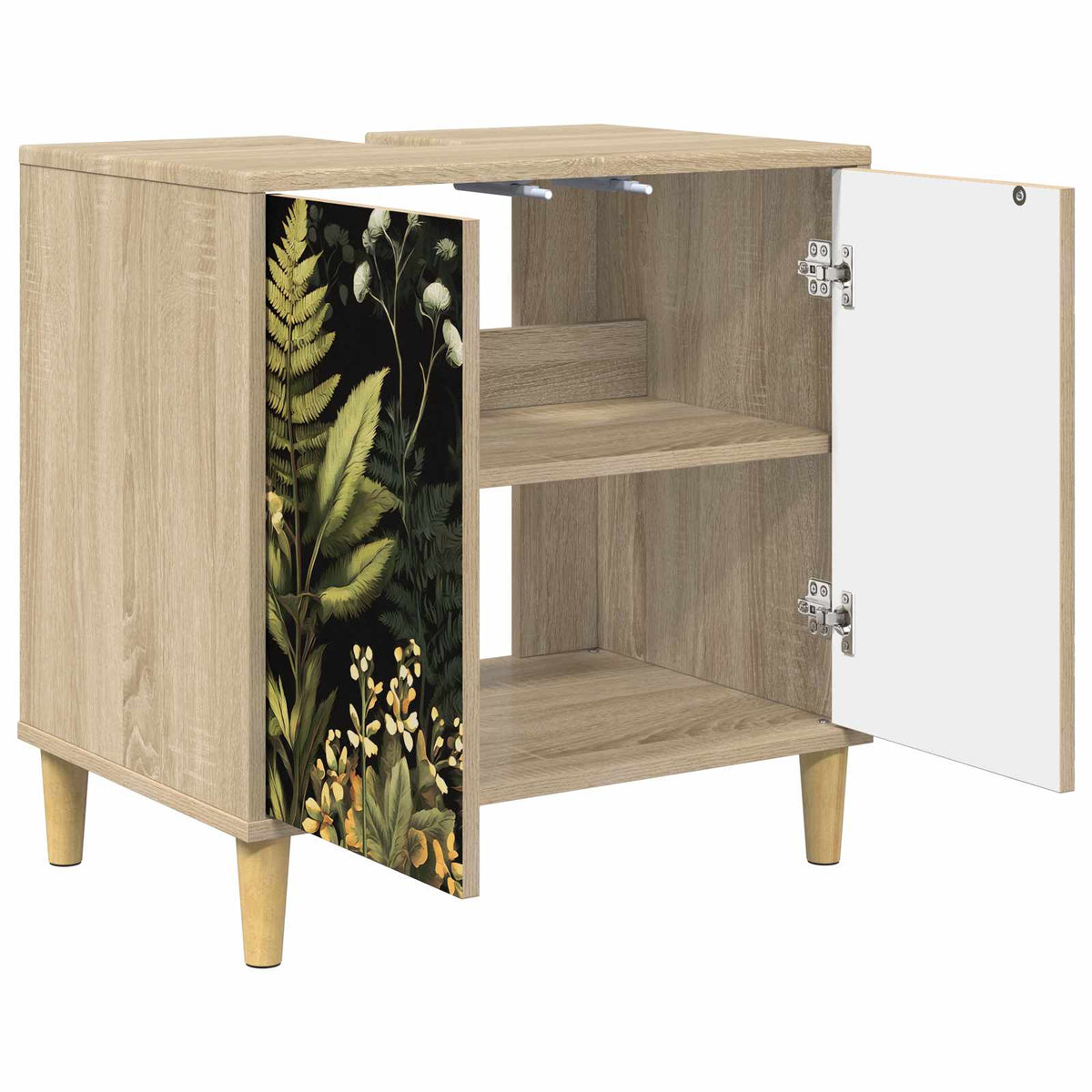 Kupaonski ormar RHENEN Sonoma 60 x 40 x 60 cm Konstruirano drvo