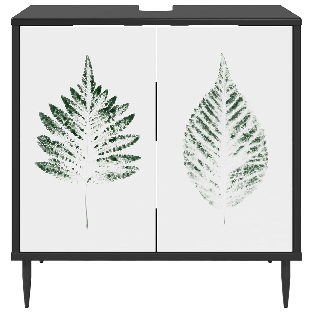 Kupaonski ormar HANAU Crni hrast 60 x 40 x 61 cm