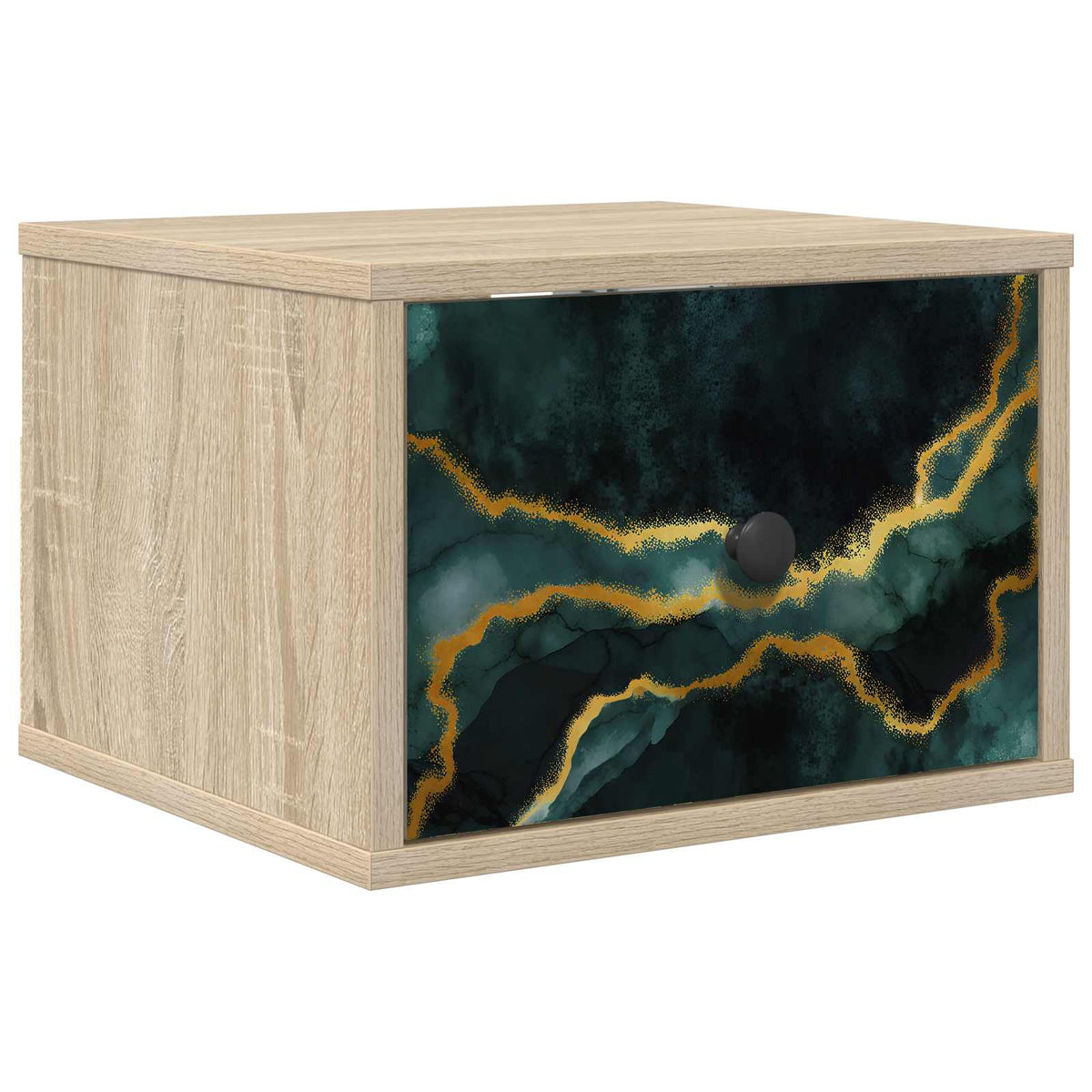 Wall-mounted noćni ormarić WIJHE Hrast sonoma 36 x 33 x 25 cm