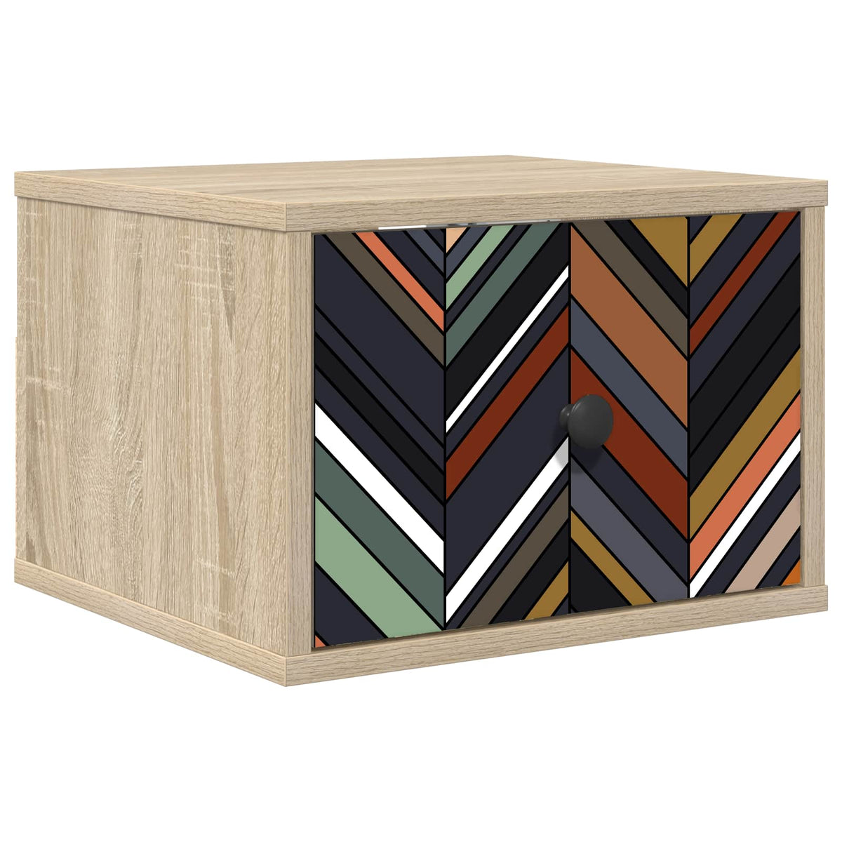 Wall-mounted noćni ormarić OMMEN Hrast sonoma 36 x 33 x 25 cm