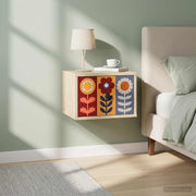 Wall-mounted noćni ormarić ESSEN Hrast sonoma 36 x 33 x 25 cm
