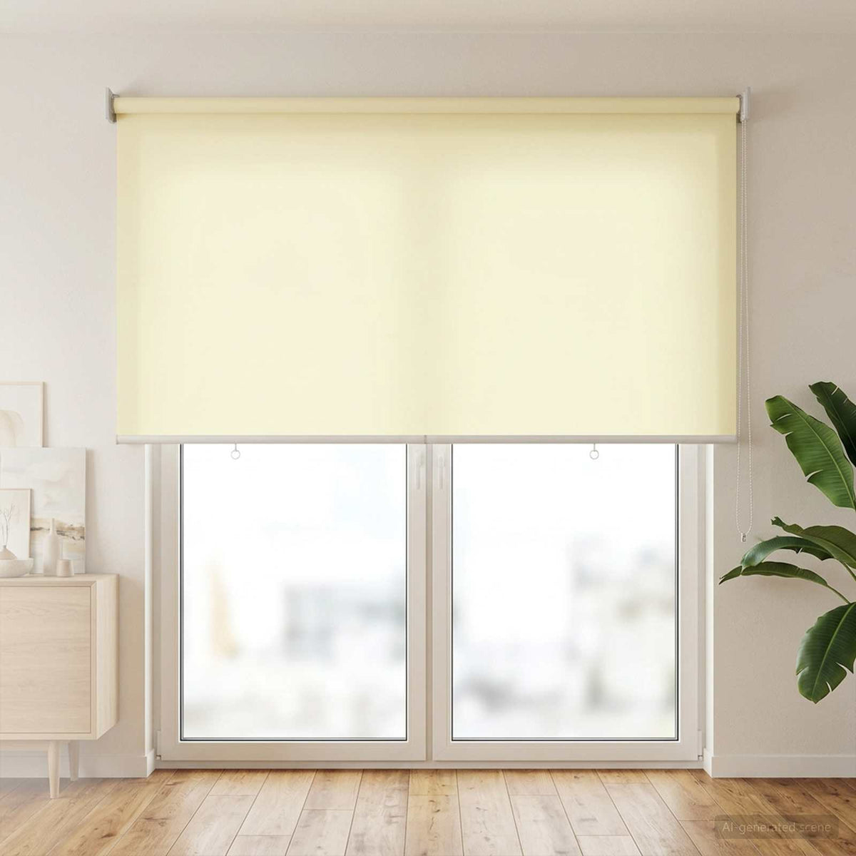 Roleta zaštita od UV zračenja Krem 140 x 230 cm Poliester