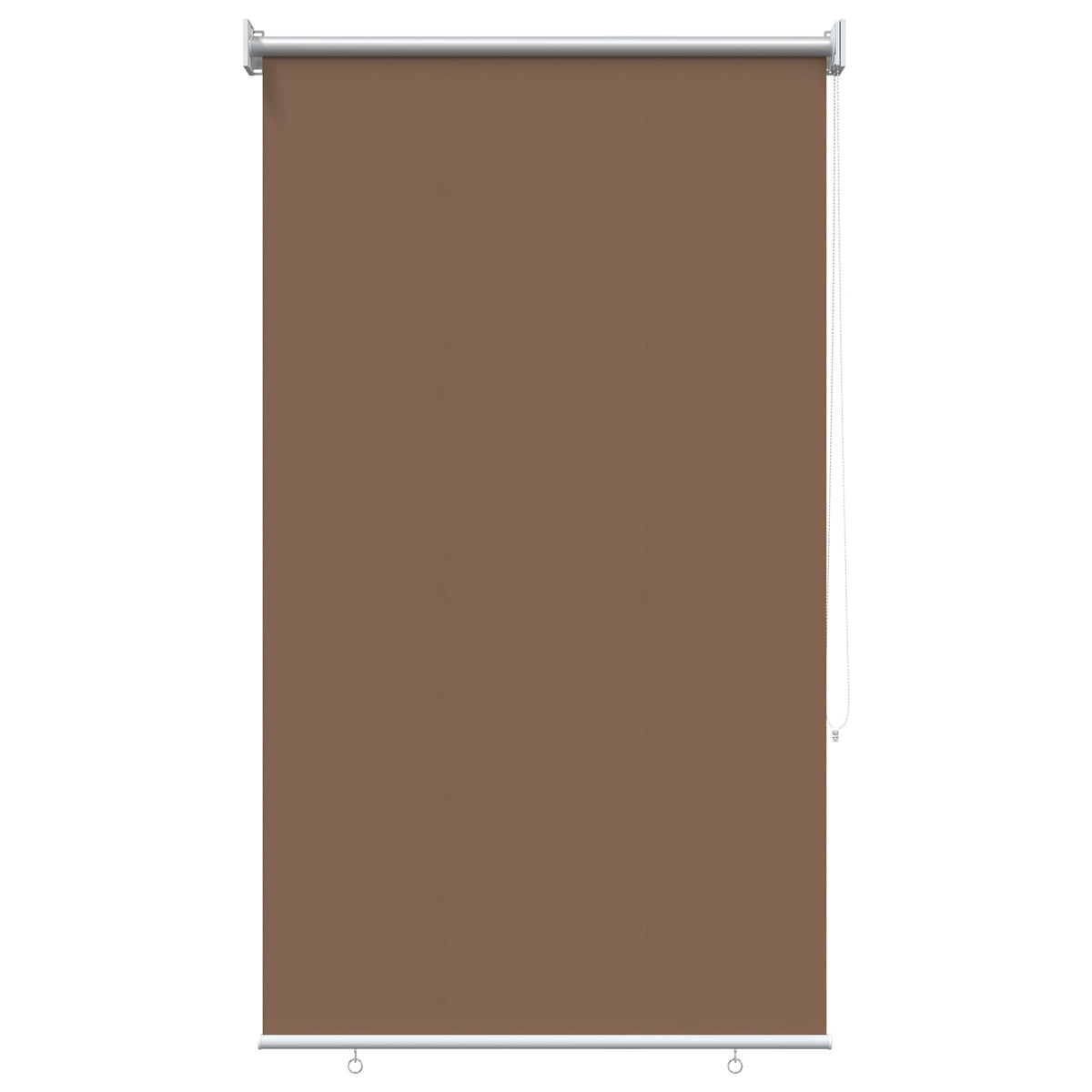 Roleta zaštita od UV zračenja Sivosmeđa 100 x 140 cm Poliester
