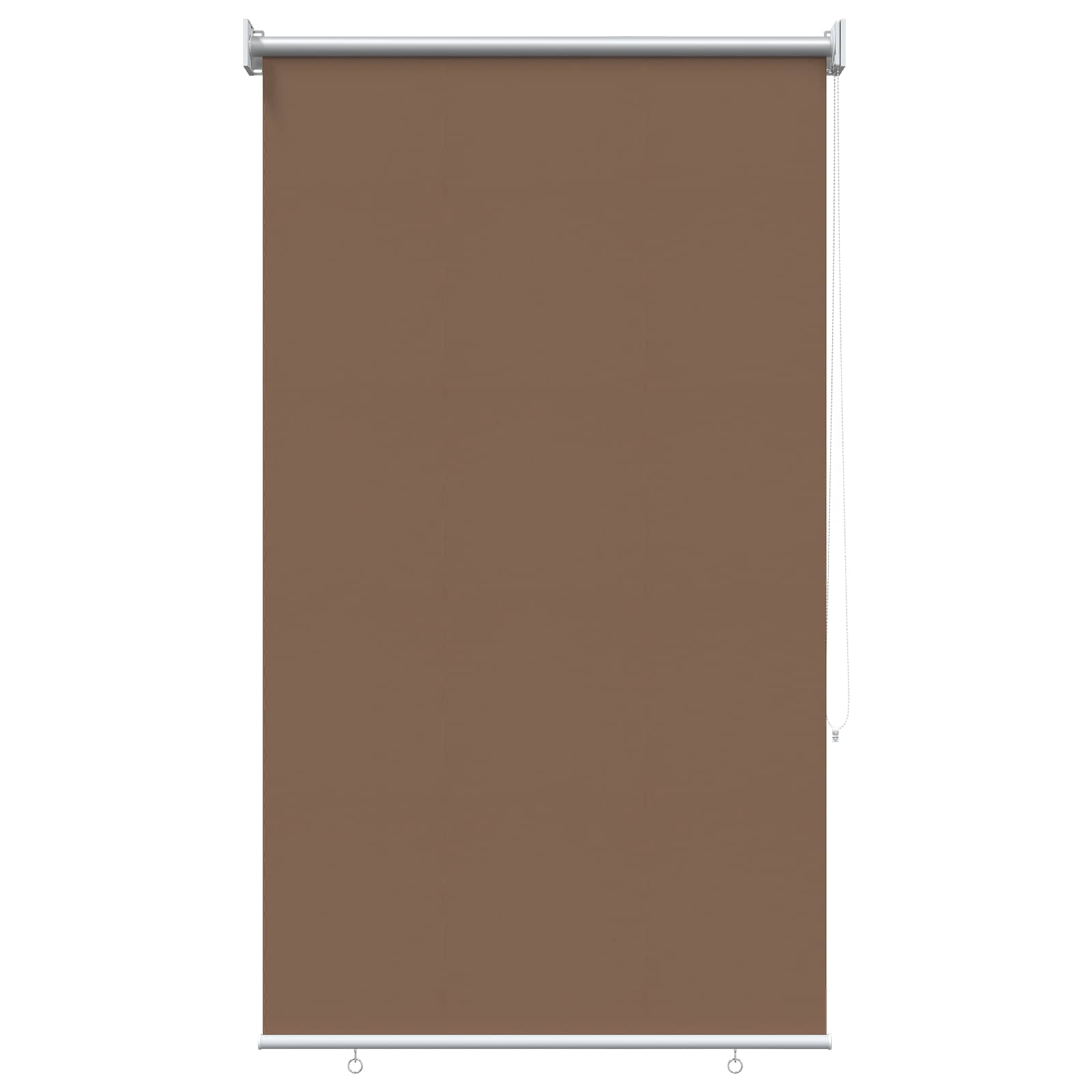 Roleta zaštita od UV zračenja Sivosmeđa 80 x 230 cm Poliester