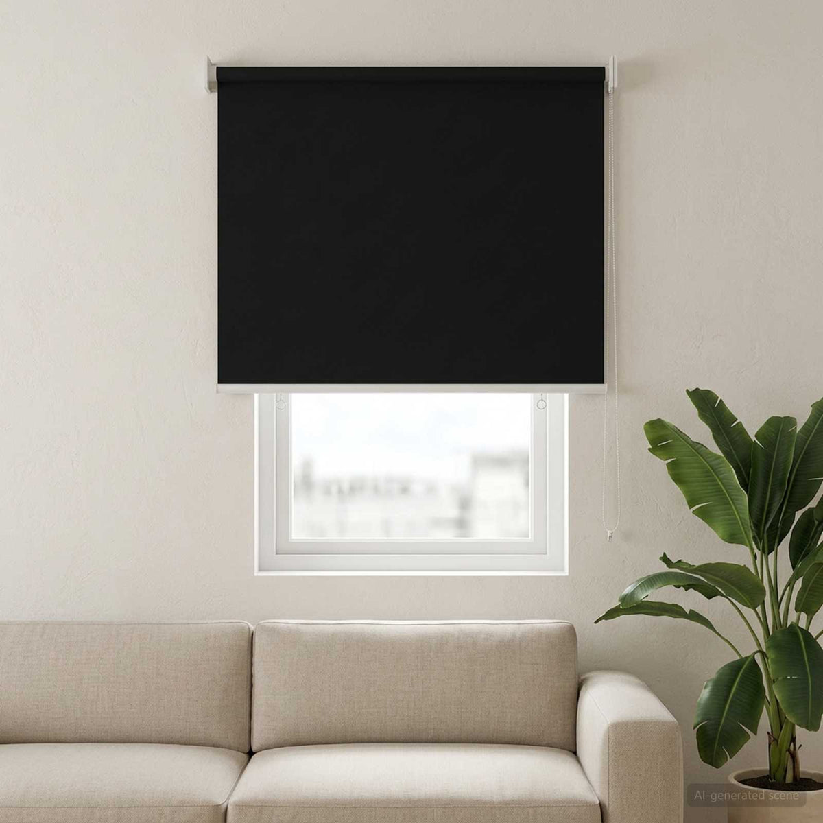 Roleta zaštita od UV zračenja Antracit 60 x 140 cm Poliester