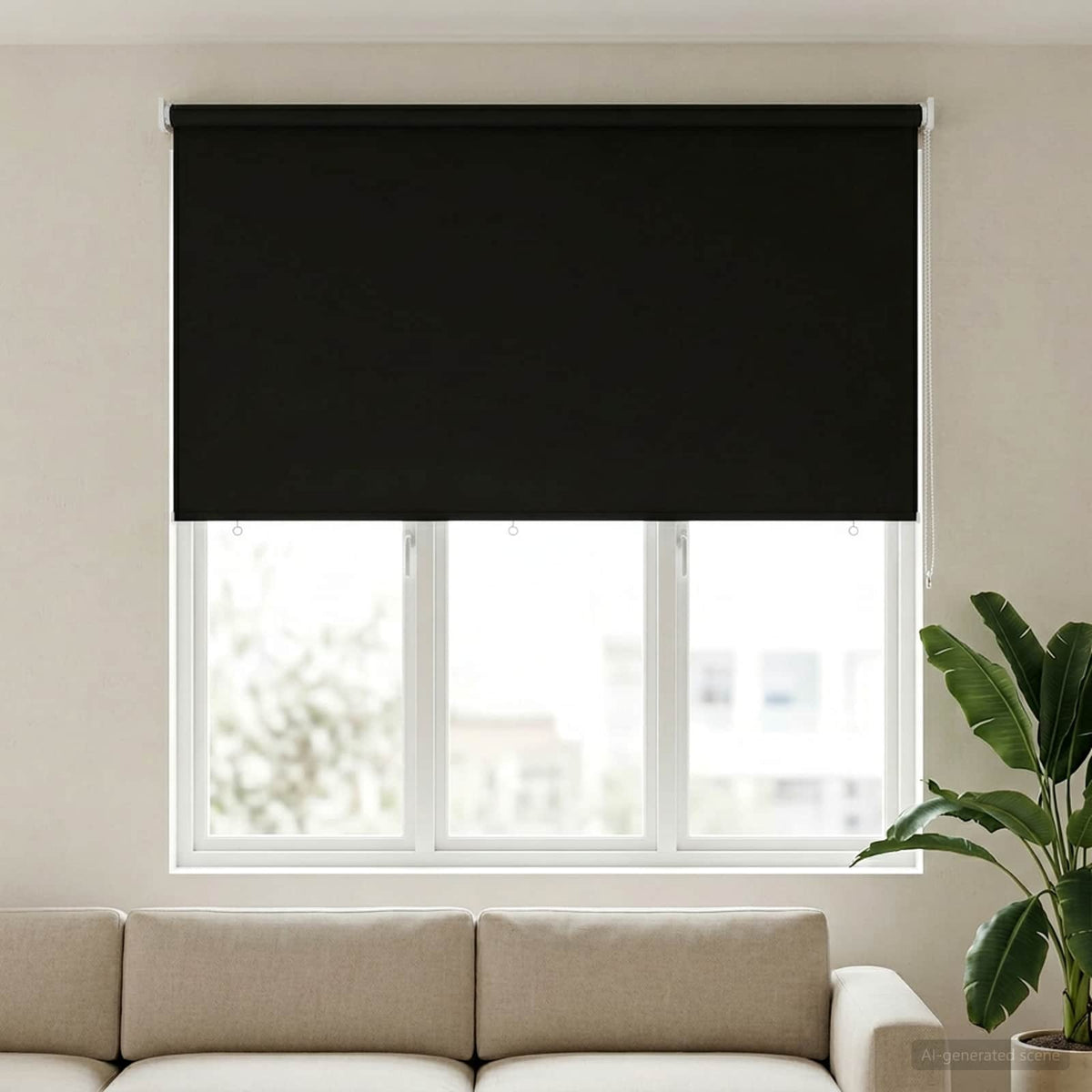 Roleta zaštita od UV zračenja Antracit 180 x 140 cm Poliester