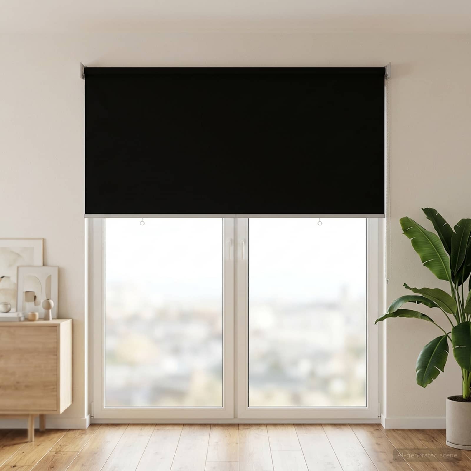 Roleta zaštita od UV zračenja Antracit 100 x 230 cm Poliester