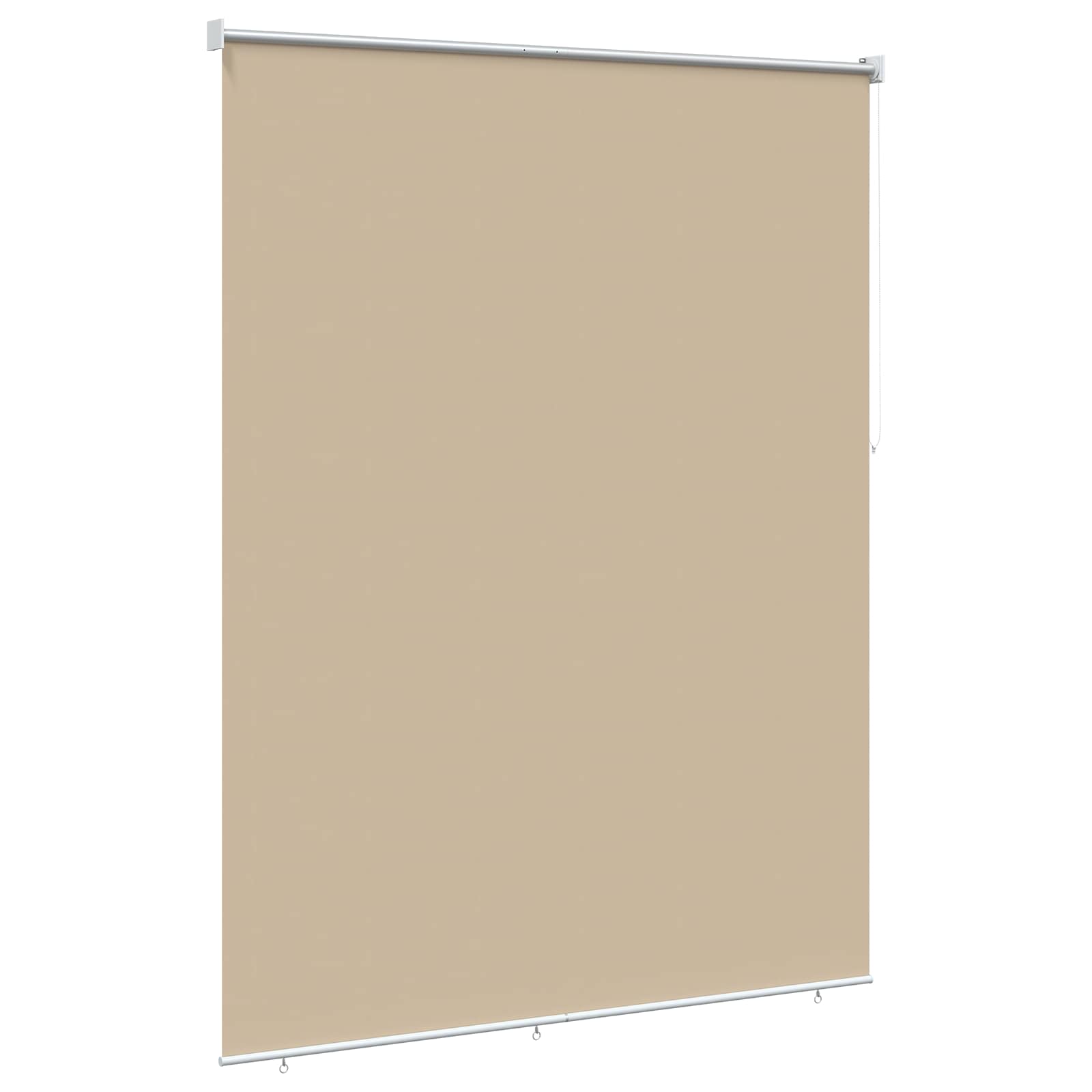 Rolo zavjesa za vanjsku uporabu s UV zaštitom Bež 200 x 140 cm