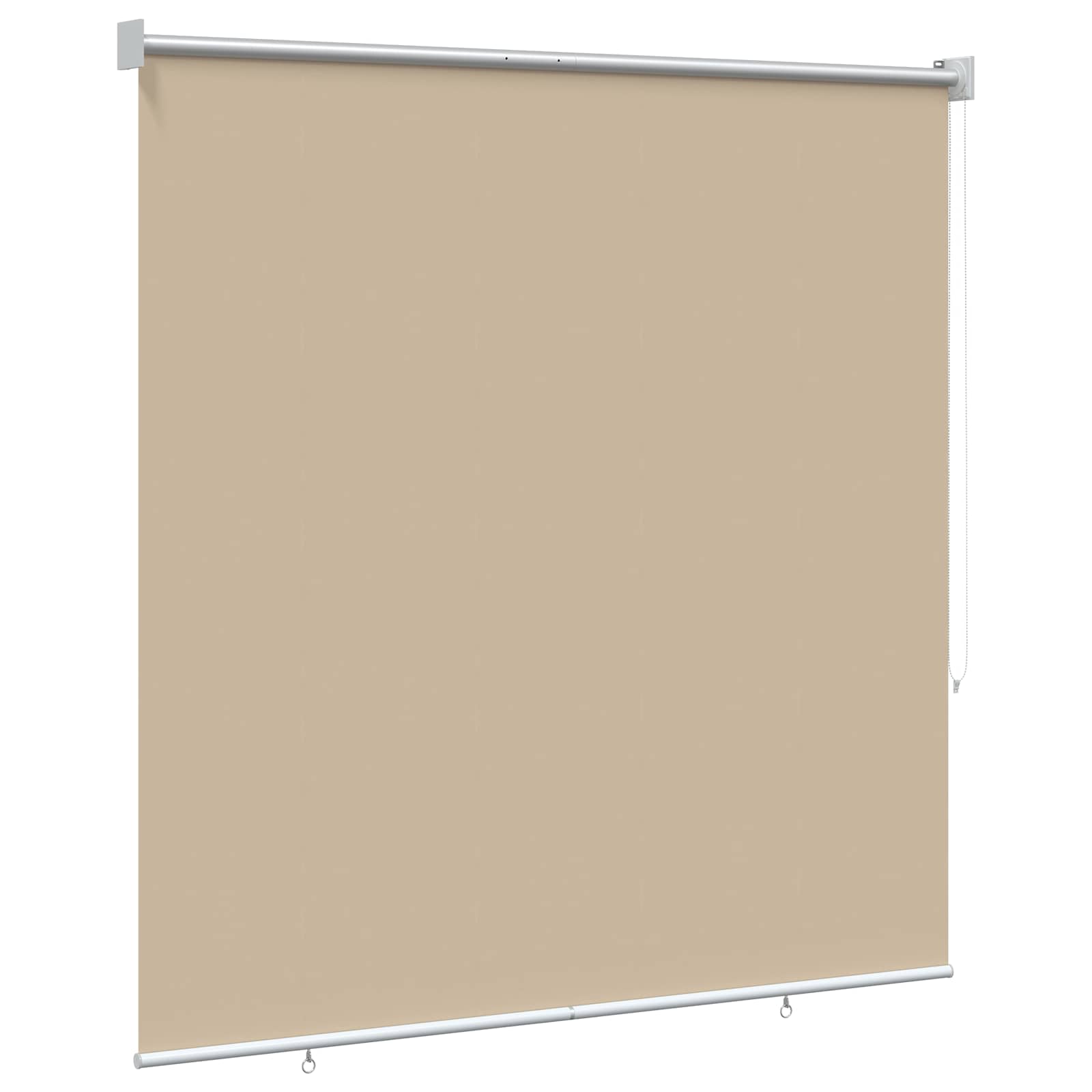 Rolo zavjesa za vanjsku uporabu s UV zaštitom Bež 120 x 230 cm