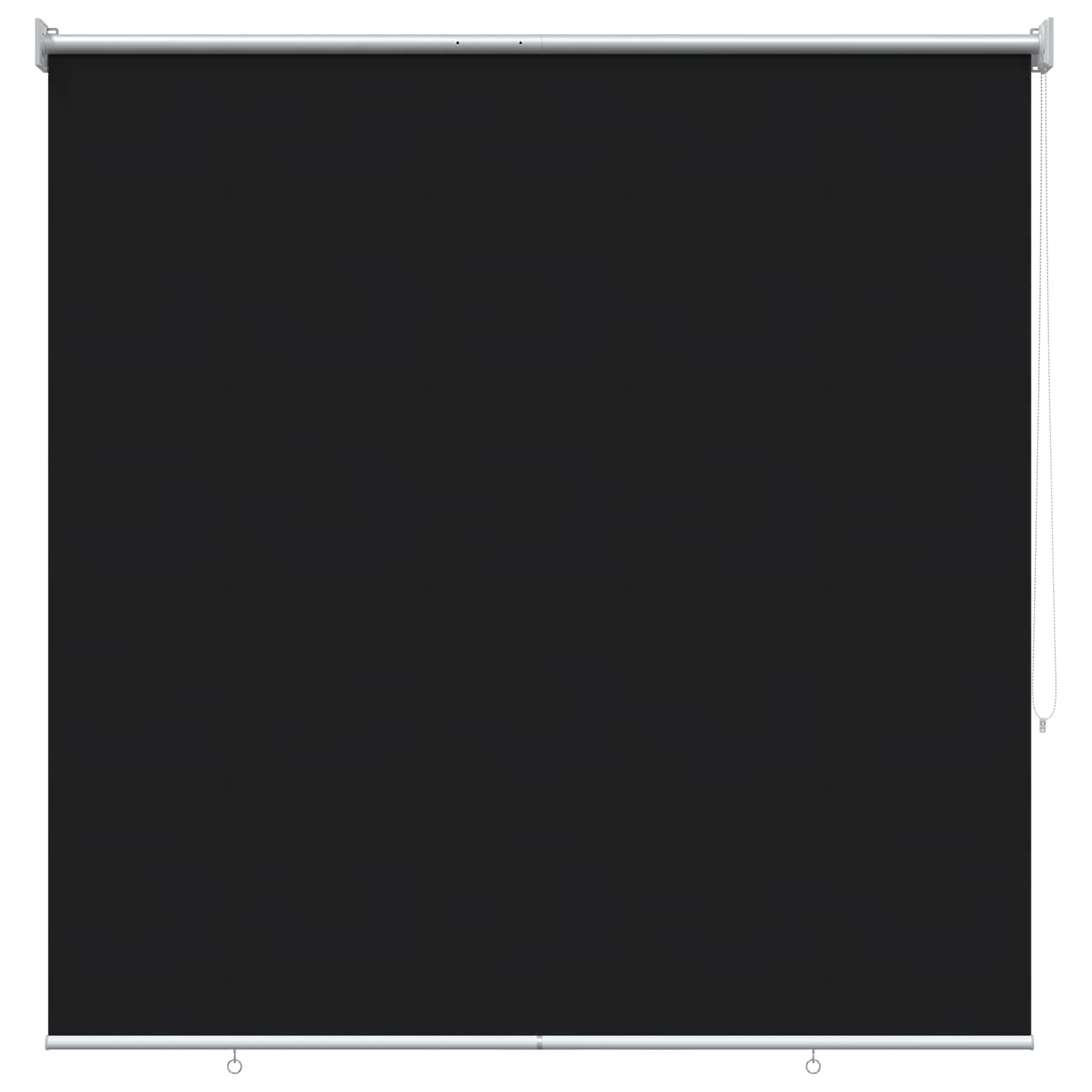 Rolo zavjesa za vanjsku uporabu s UV zaštitom Crna 140 x 140 cm