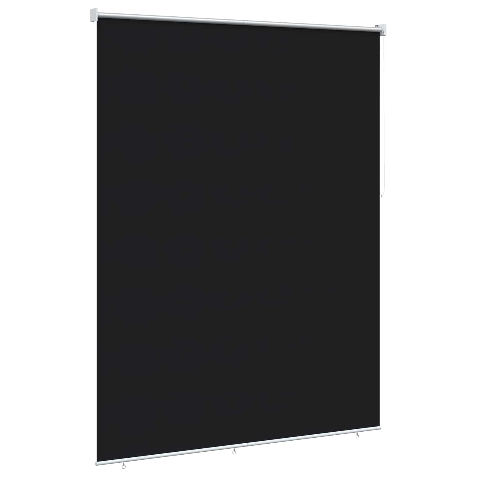 Rolo zavjesa za vanjsku uporabu s UV zaštitom Crna 160 x 140 cm