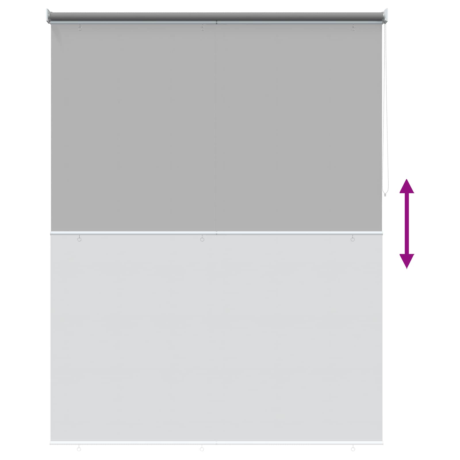 Roleta zaštita od UV zračenja Svjetlosiva 200 x 140 cm