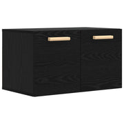 Ormar za Zid Crni hrast 60 x 36,5 x 35 cm Konstruirano drvo