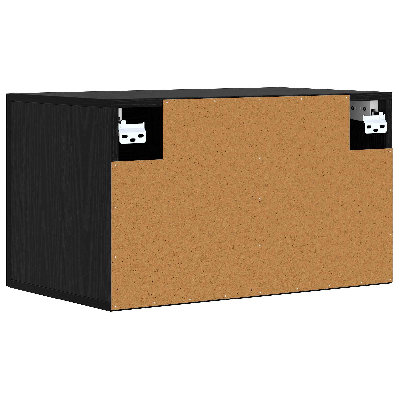 Ormar za Zid Crni hrast 60 x 36,5 x 35 cm Konstruirano drvo
