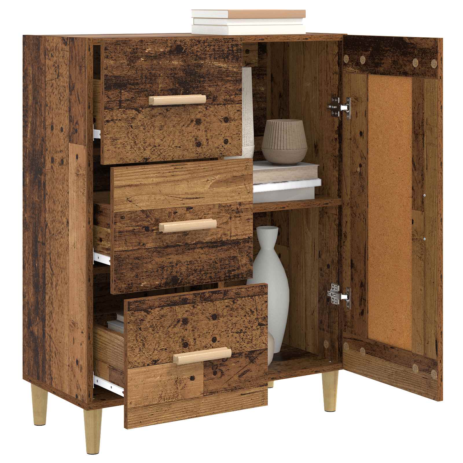 Kreveta Staro drvo 69,5 x 34 x 90 cm Konstruirano drvo