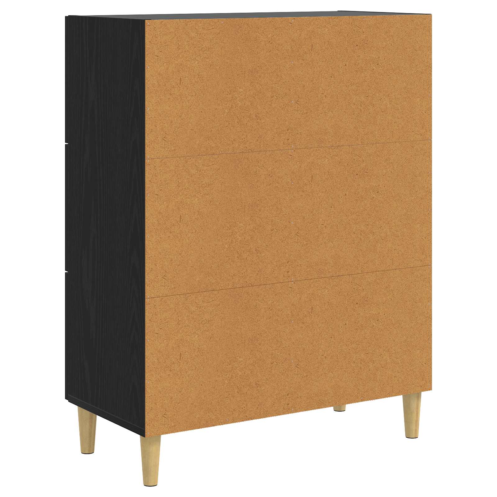 Kreveta Crni hrast 69,5 x 34 x 90 cm Konstruirano drvo