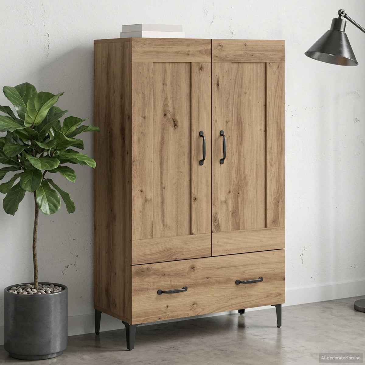 Highboard Hrast artisan 70 x 31 x 115 cm Konstruirano drvo