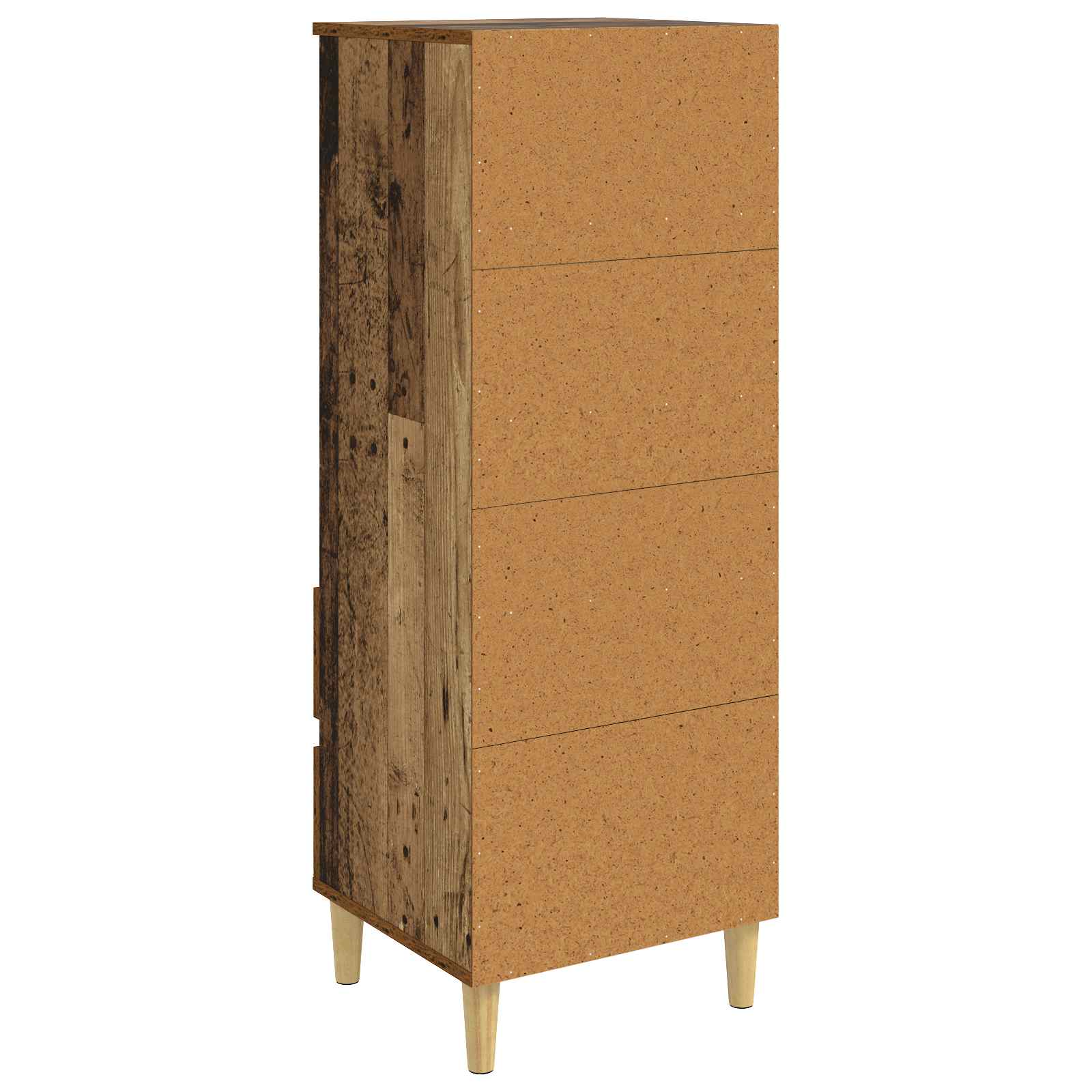 Highboard Staro drvo 40 x 36 x 110 cm Konstruirano drvo