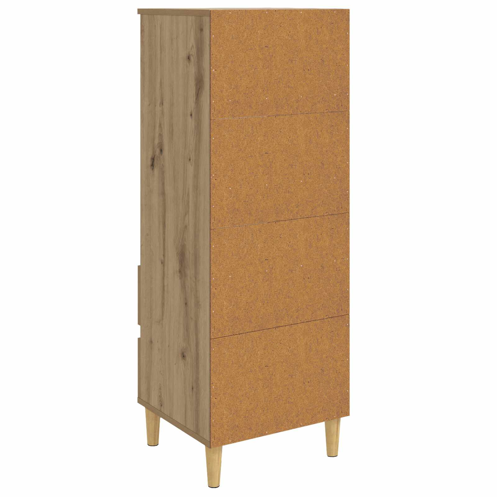 Highboard Hrast artisan 40 x 36 x 110 cm Konstruirano drvo
